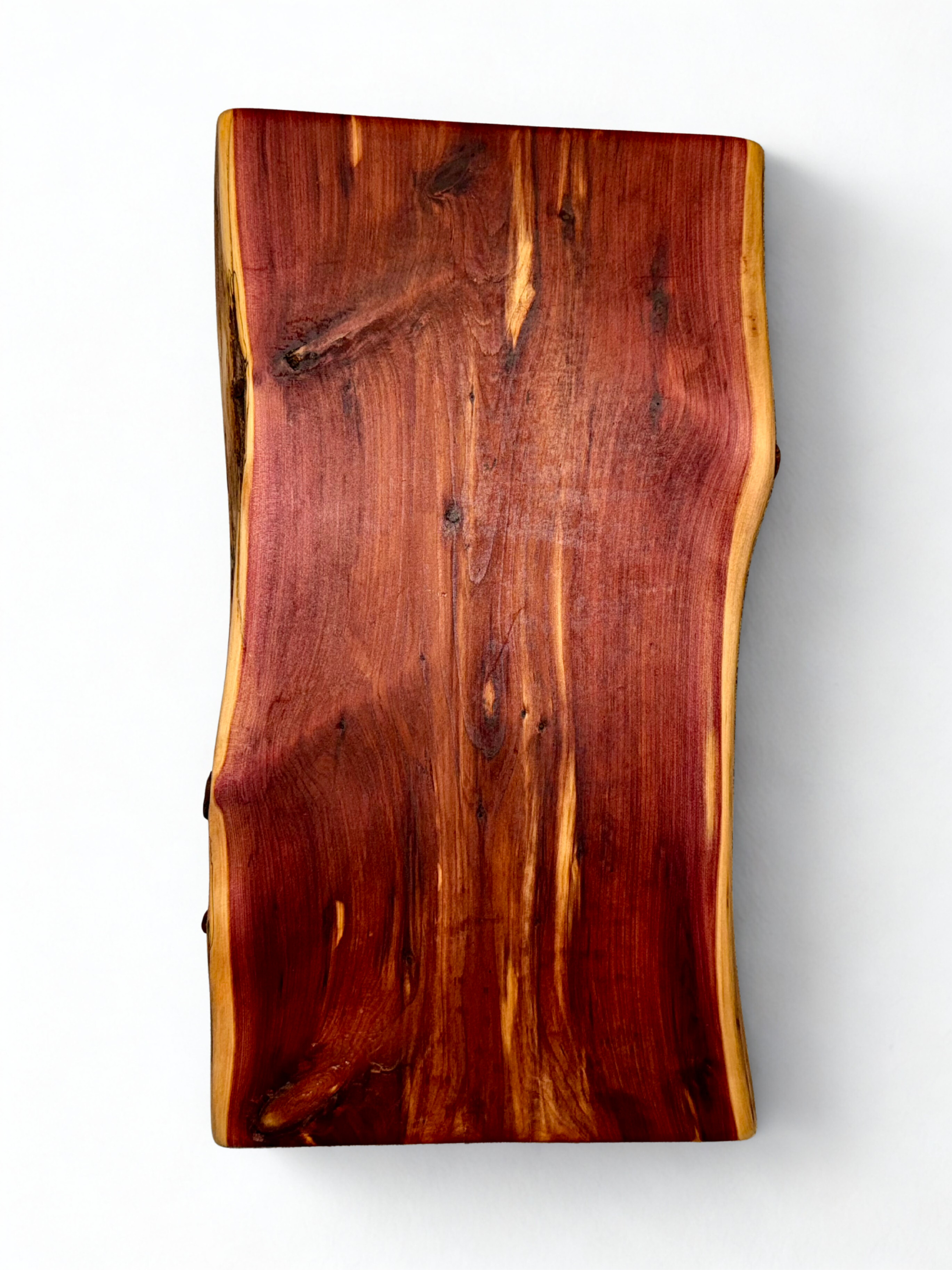 Live Edge Cedar Cutting Board 18x10