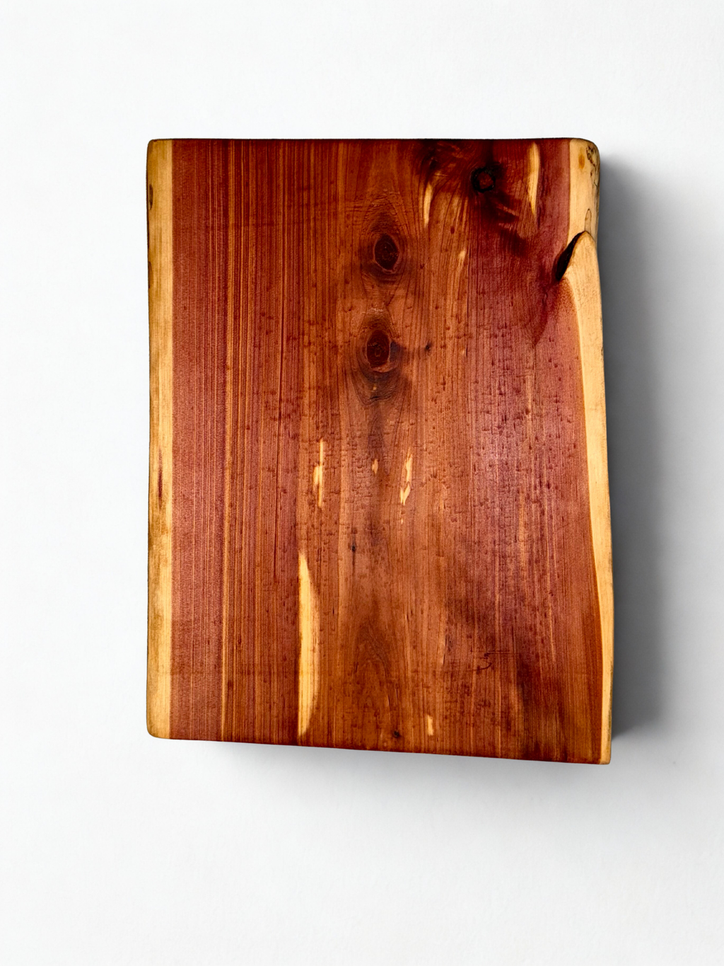 Live Edge Cedar Cutting Board 15.5x11