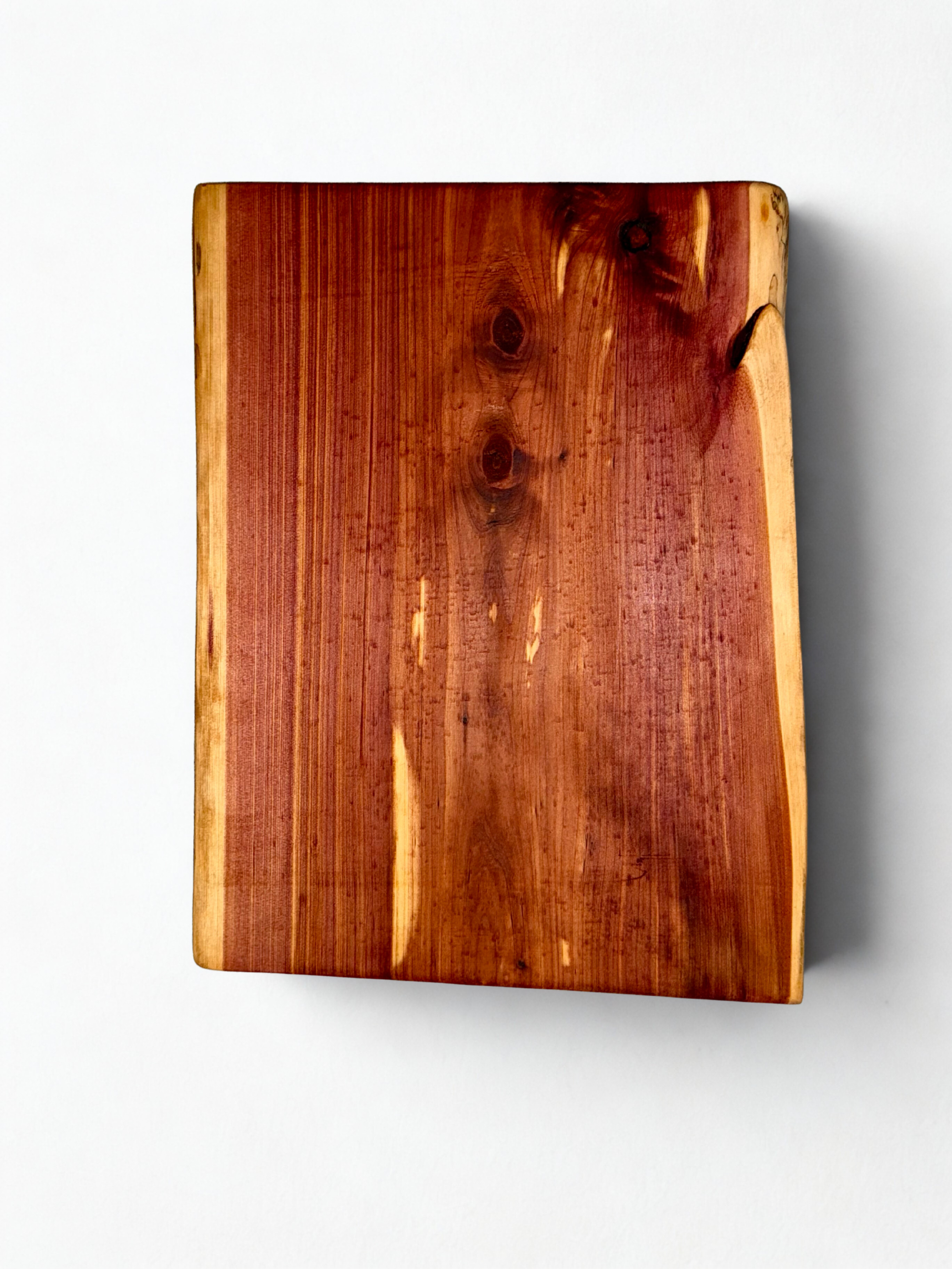 Live Edge Cedar Cutting Board 15.5x11