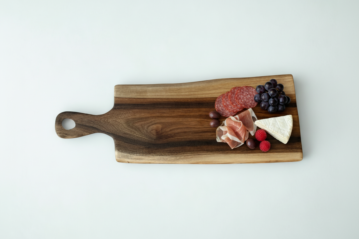 Small Black Walnut Charcuterie Board
