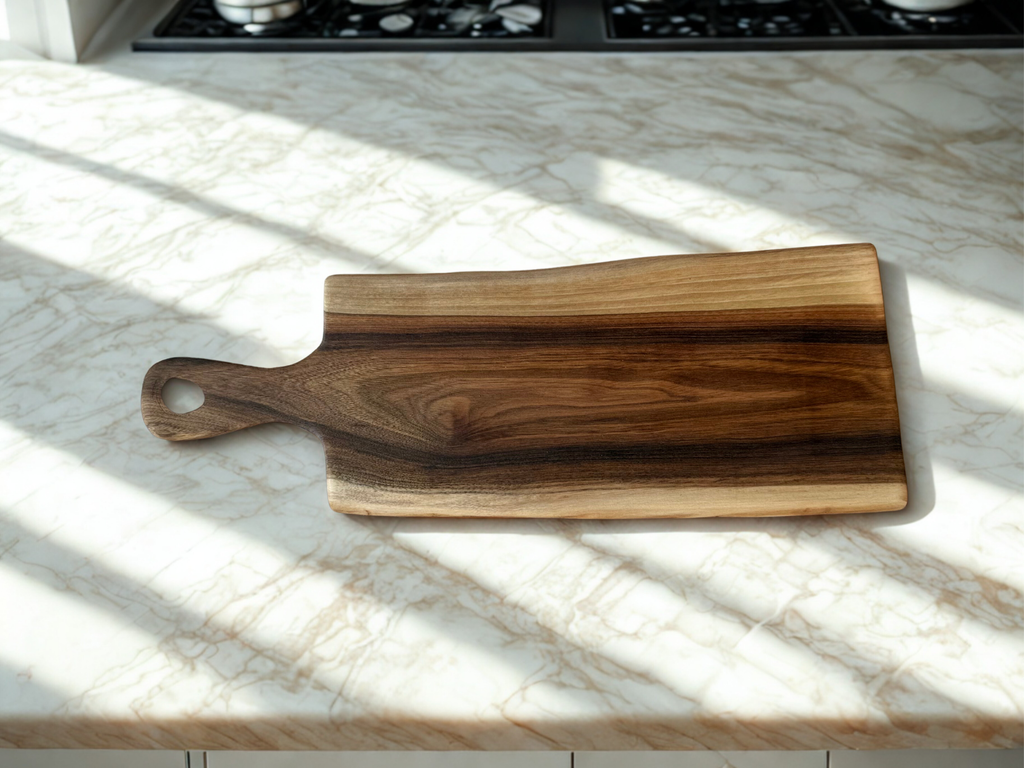 Small Black Walnut Charcuterie Board