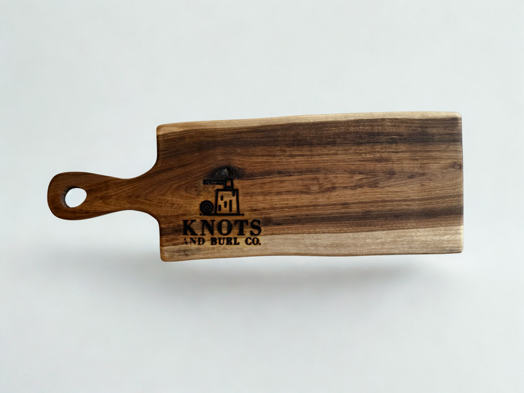 Small Black Walnut Charcuterie Board