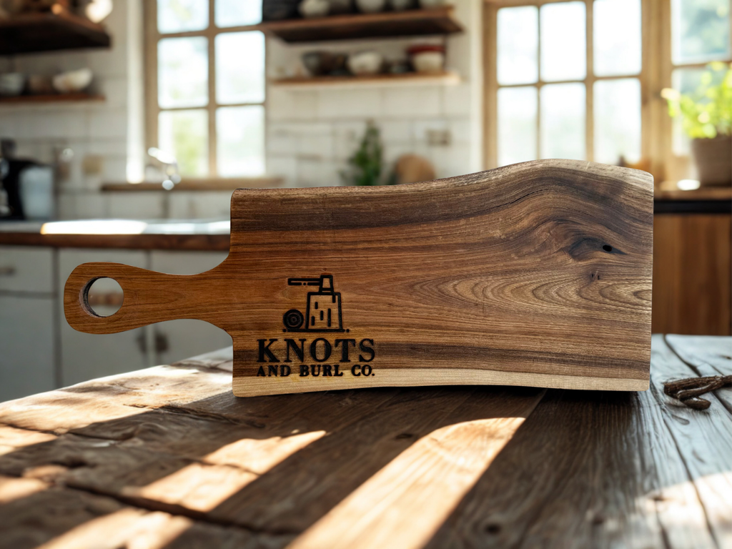 Small Black Walnut Charcuterie Board