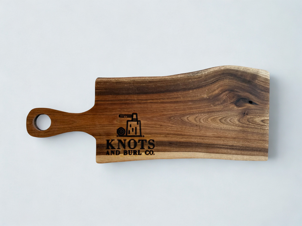 Small Black Walnut Charcuterie Board