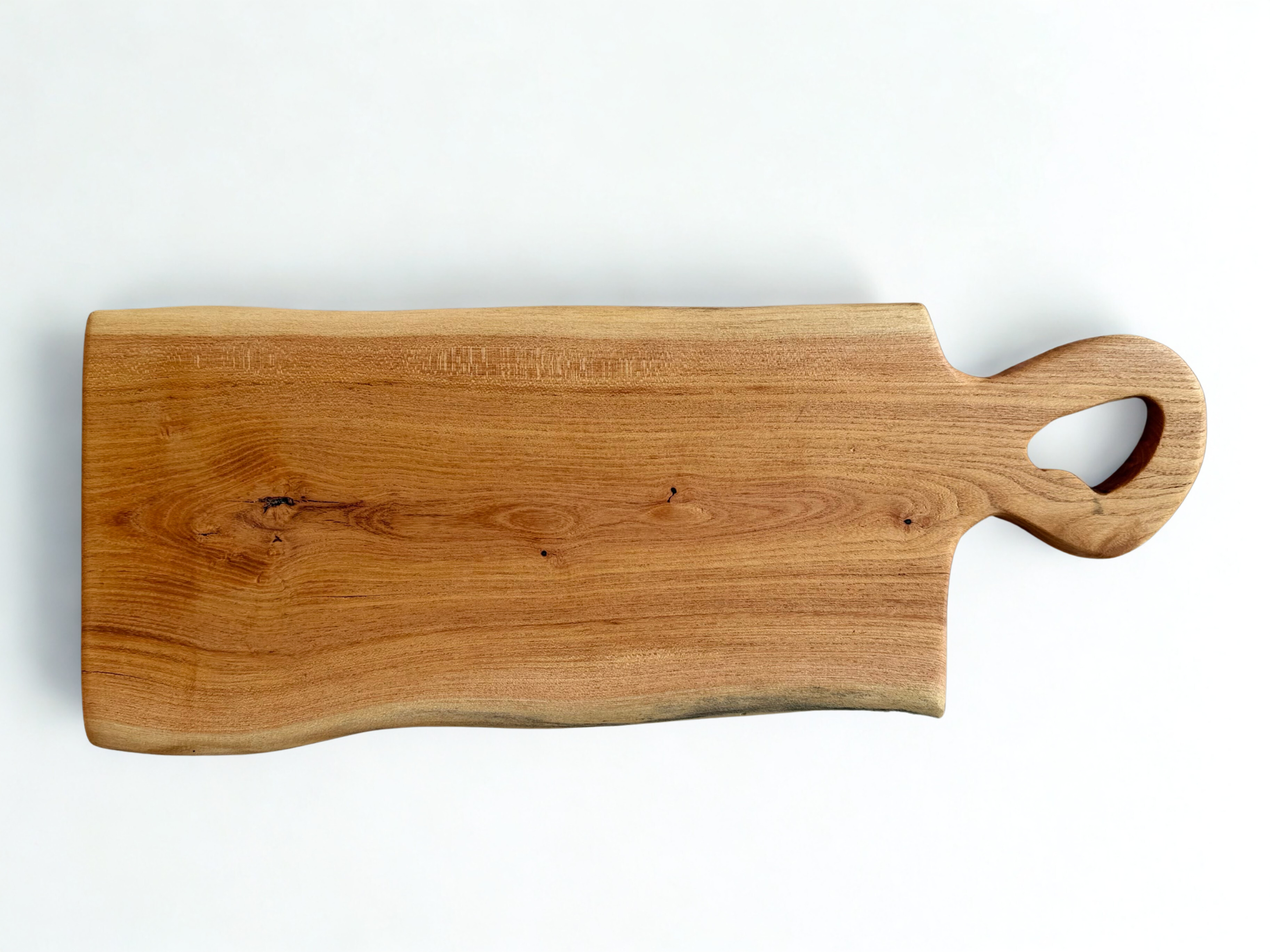 Honey Locust Charcuterie Board with Wooden handle