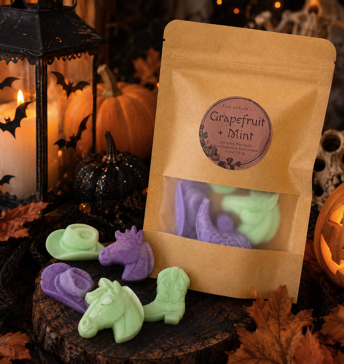 Grapefruit + Mint Wax Melts