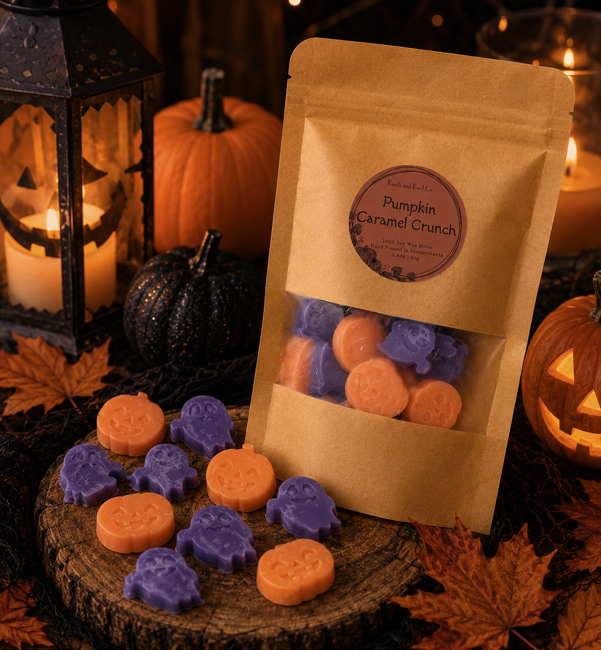 Pumpkin Caramel Crunch Wax Melts