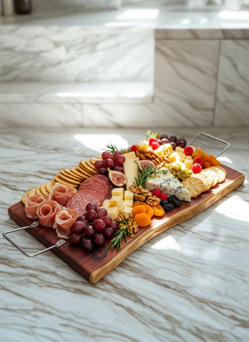 Live Edge Cedar Charcuterie Board 18X10