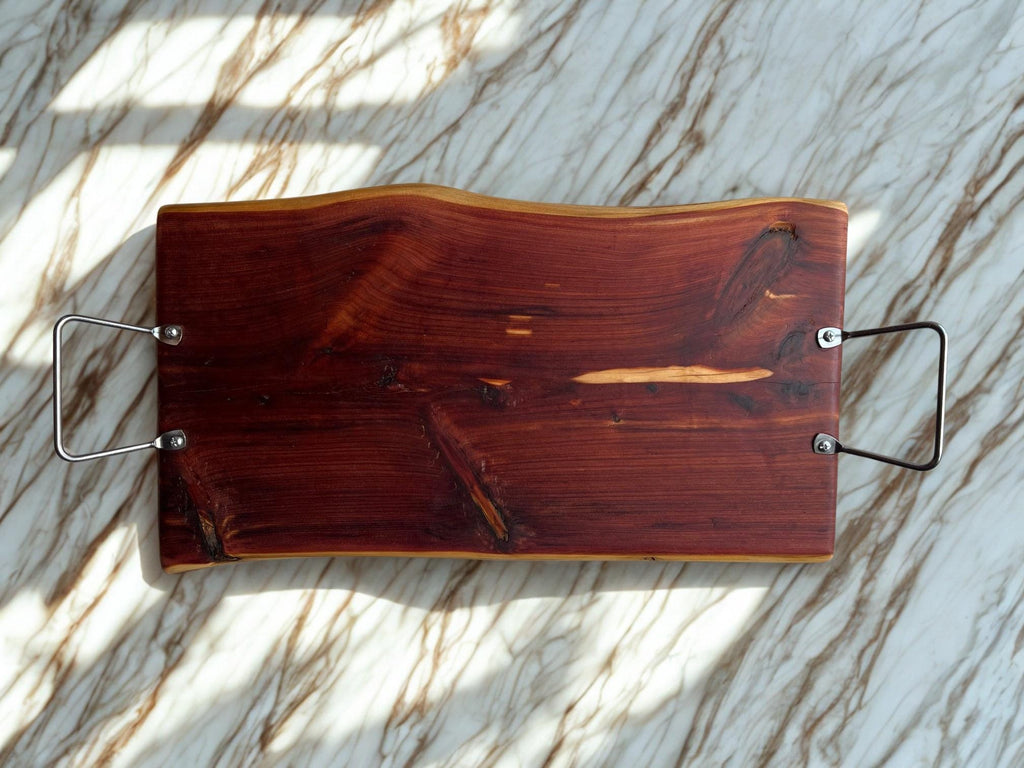 Live Edge Cedar Charcuterie Board 18X10