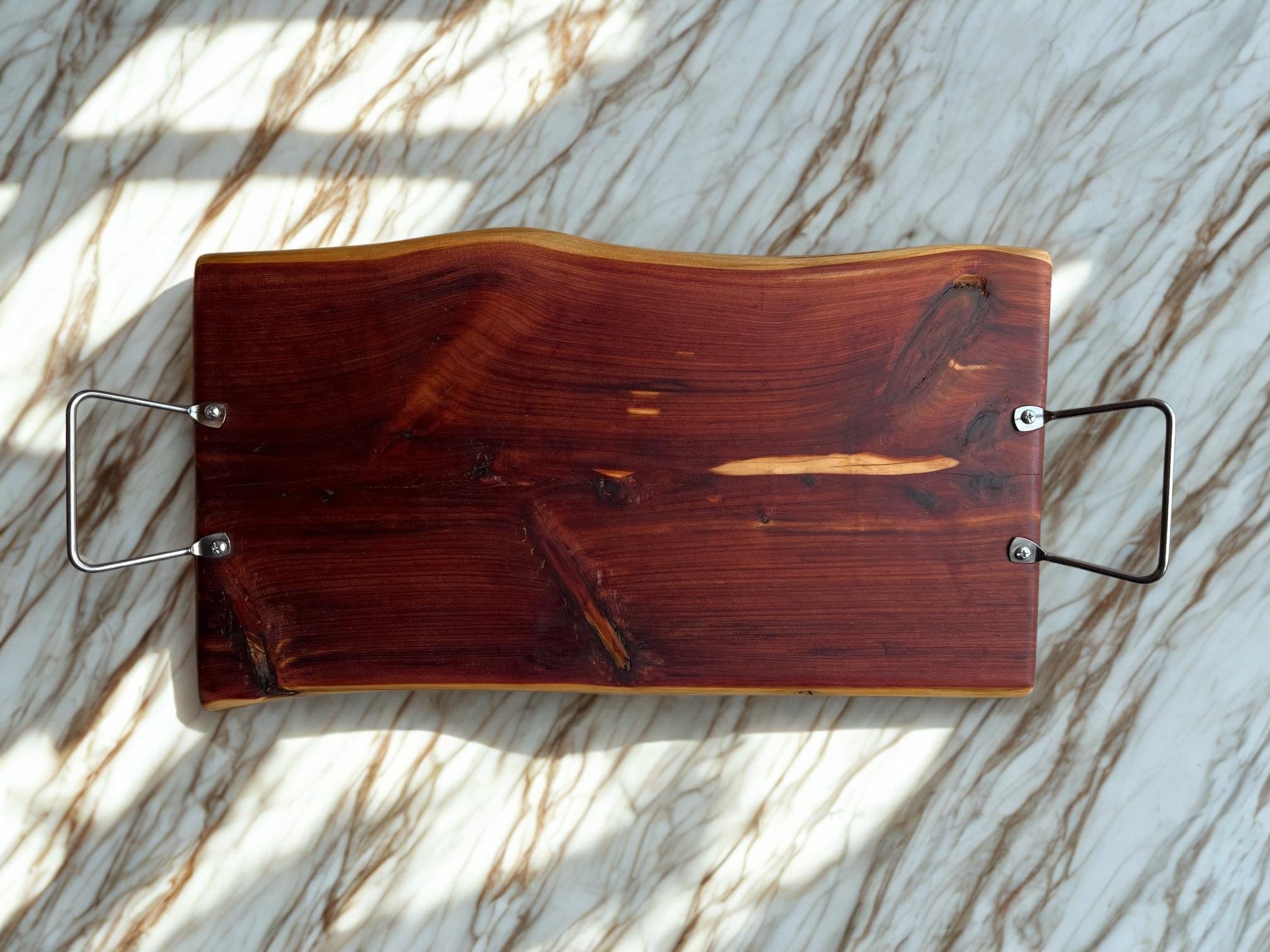 Live Edge Cedar Charcuterie Board 18X10