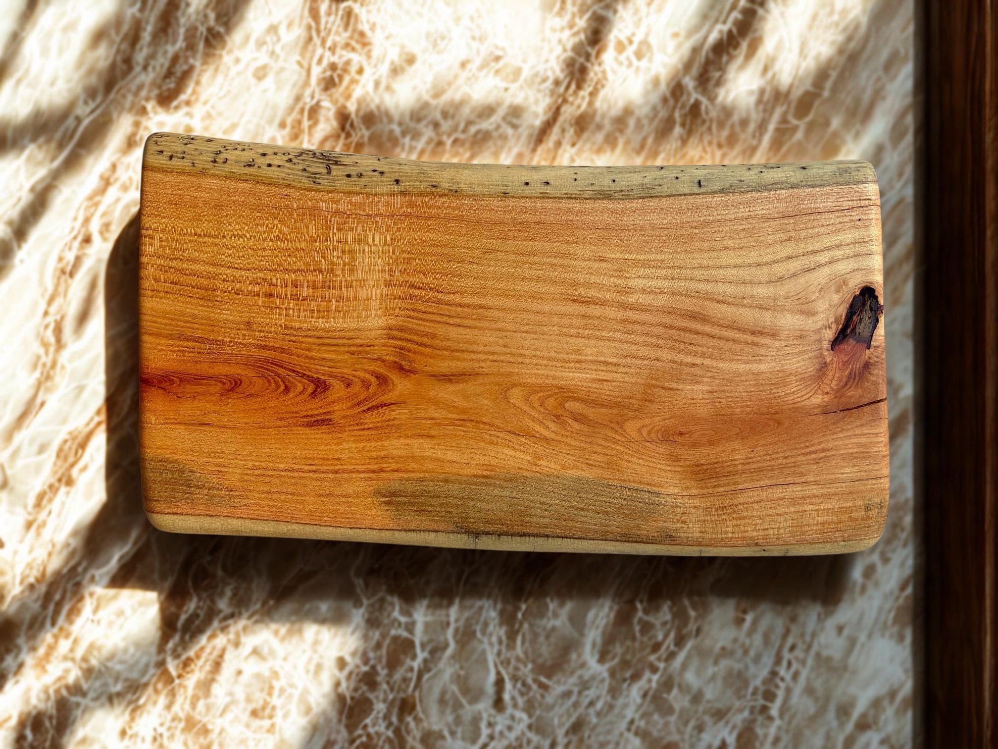 Live Edge Honey Locust Cutting Board 19x10