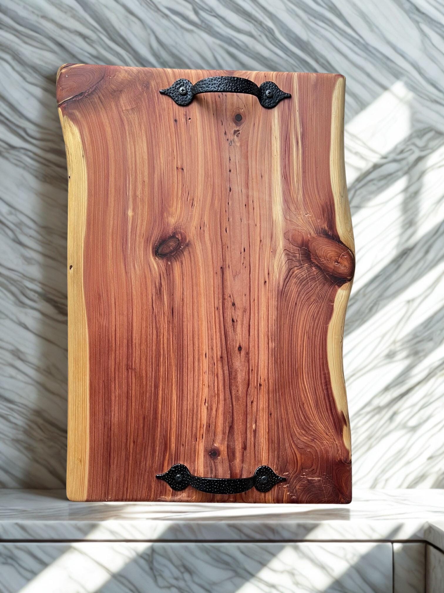 Live Edge Cedar Charcuterie Board 16x11