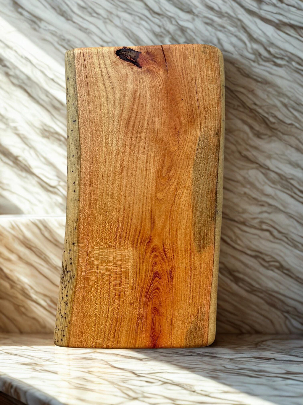 Live Edge Honey Locust Cutting Board 19x10
